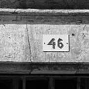 Number 46 - Rustic House In France Poster