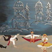 Nutcrackers Dance Of Russian Cossacks Poster