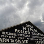 Oaks Skating Rink Poster