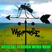 Official Florida Wind Vane Poster