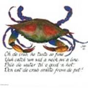 Oh De Crab Poster