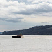 Ohio River Barge  #1 Poster