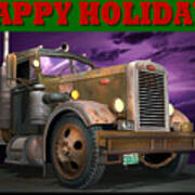 Ol' Pete Happy Holidays Poster