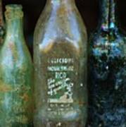 Old Bottles Hawaii Poster