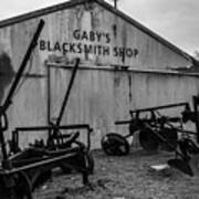 Old Frisco Blacksmith Shop Poster