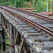 Old Railway Bridge Poster