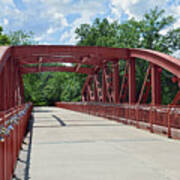 Old Red Bridge, Kansas City, Missouri Poster