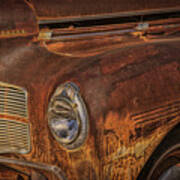 Old Rusty Dodge Poster