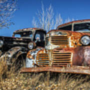 Old Trucks Poster