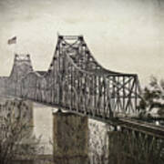Old Vicksberg Bridge2 Poster