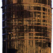 Old Wooden Water Tank Poster