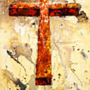 On That Old Rugged Cross Poster