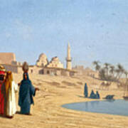 On The Banks Of The Nile Poster