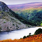 On The Shore Of Lough Tay. Wicklow. Ireland Poster