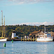 On The Waterfront Mystic Ct Poster