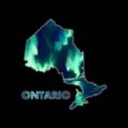 Ontario - Northern Lights - Aurora Hunters Poster