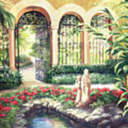Oriental Garden Poster
