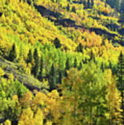 Ouray Canyon Switchbacks Poster