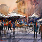 Outdoor Market - Rome Poster