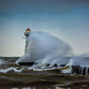 Outer Light Sodus Point Poster