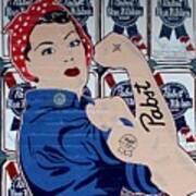 Pabst Ad Poster