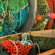 Pacific Fishing Nets Poster