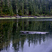 Pamelia Lake Reflection Poster