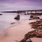 Pans Rocks Beach Poster