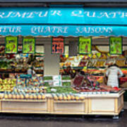 Parisian Market Poster