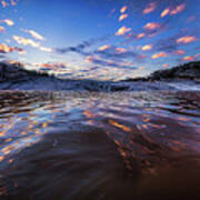 Peddernales Falls Sunset #1 Poster