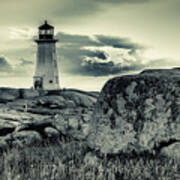 Peggys Cove Lighthouse Poster