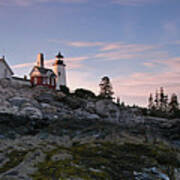 Pemaquid Point Light Panorama Poster