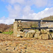 Penberth Capstan And Boats Poster