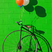 Penny Farthing Bike Poster