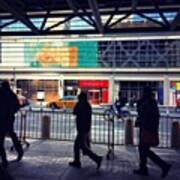 People Walking #nyc #newyorkcity Poster