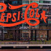 Pepsi Cola Sign Poster