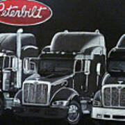 Peterbilt Trucks Poster