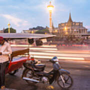 Phnom Penh Tuk Tuk Poster