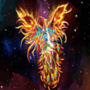 Phoenix Rising Constellation Poster