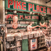 Pike Place Nuts Poster