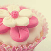 Pink Cupcake Poster