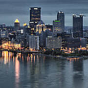 Pittsburgh Skyline 2 Poster