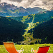 Piz Arlara - Trentino Alto Adige, Italy - Travel Photography Poster