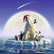Polar Season Greetings Poster