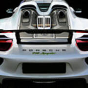 Porsche 918 Spyder E-hybrid Poster