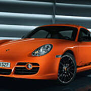 Porsche Cayman S Poster