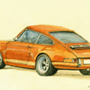 Porsche Classic Art 911 Poster