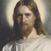 Portrait Of Christ Poster