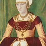 Portrait Of Ursula Rudolph 1528 By Barthel Beham Poster