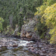 Poudre In Winter Poster